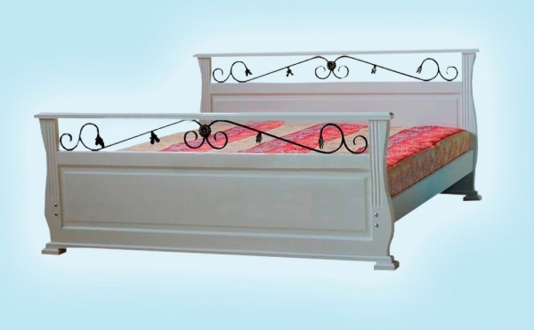 Кровать "Венеция" с ковкой
